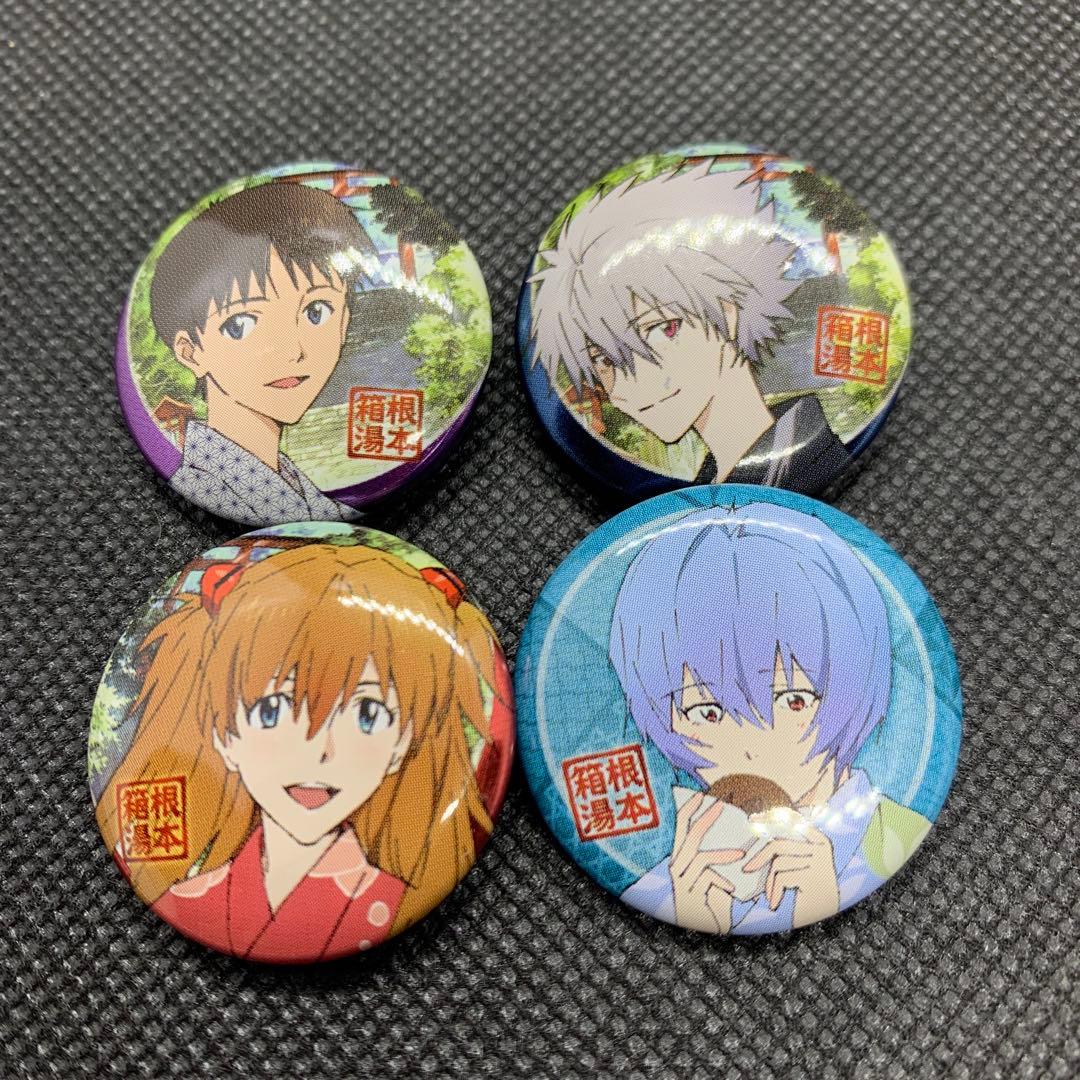 エヴァンゲリオン えゔぁ屋限定 缶バッジ 【渚カヲル•碇シンジ】開封品