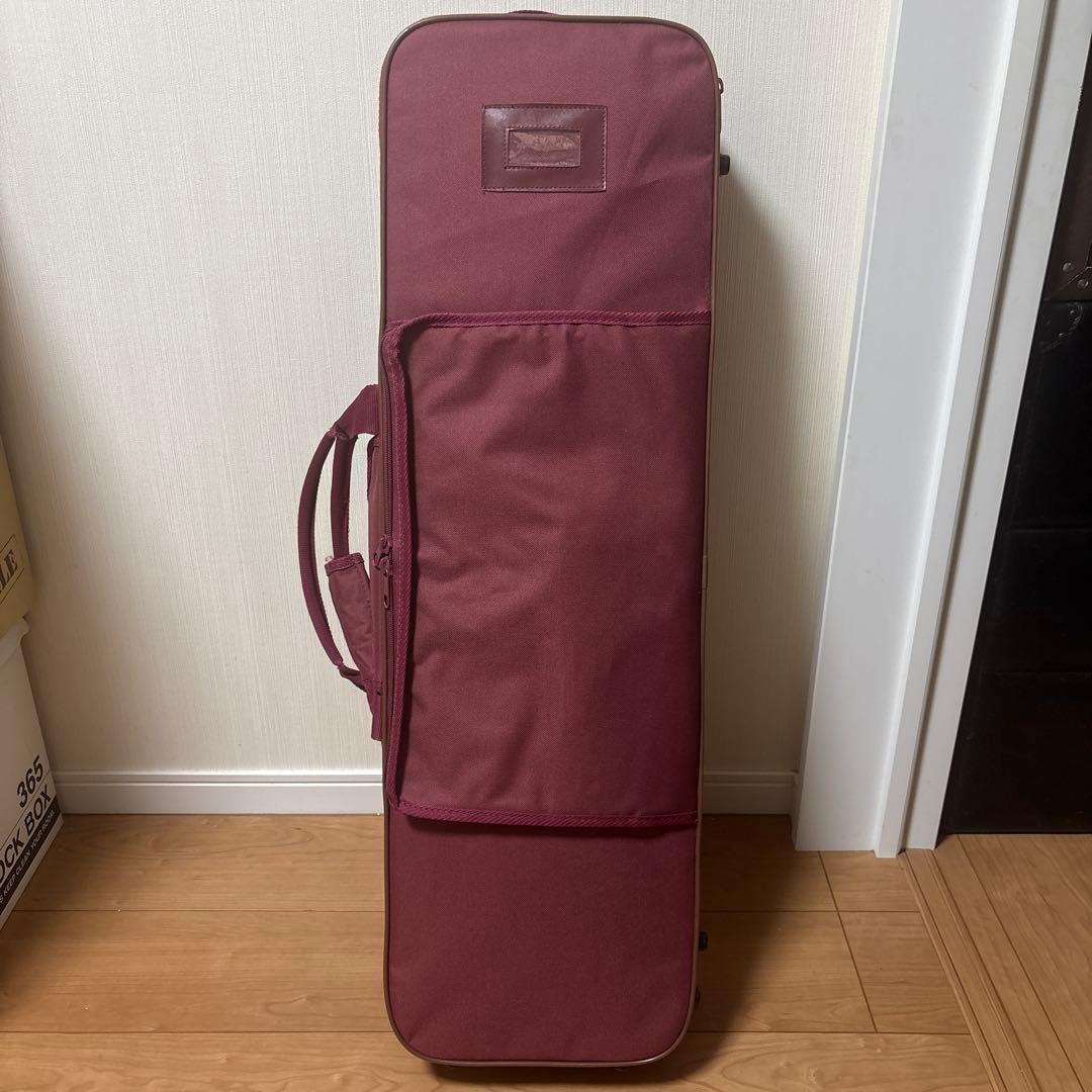 沖縄三線 人工皮 蛇柄 三味線　和楽器 ケース付