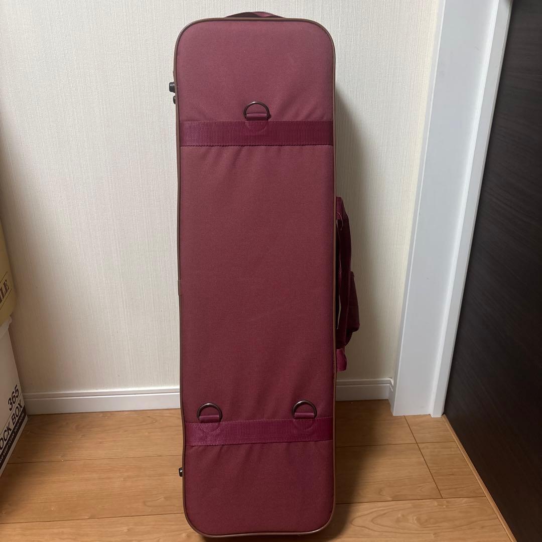 沖縄三線 人工皮 蛇柄 三味線　和楽器 ケース付