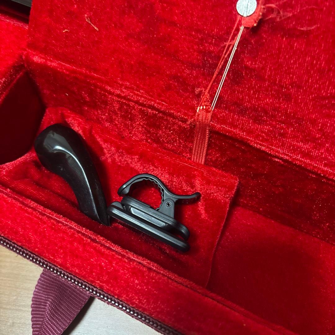 沖縄三線 人工皮 蛇柄 三味線　和楽器 ケース付