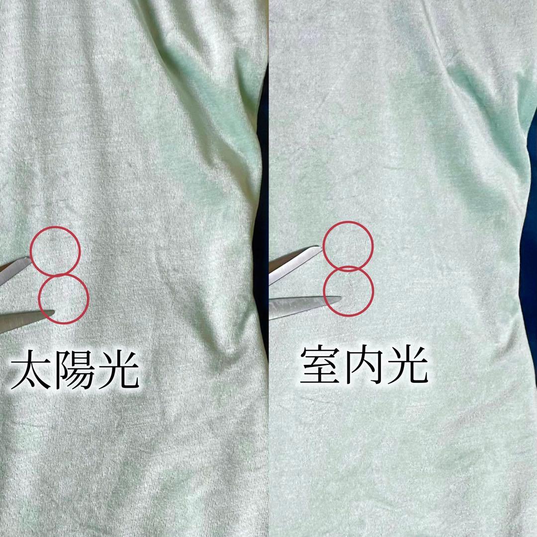 8　社交ダンス　衣装　ベルベット　ドレス　ロングワンピース　立体　花　ミント