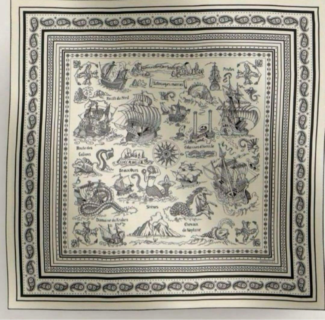 新品タグ付き エルメス カシシル140 船乗りのタトゥー 2024SS - メルカリ