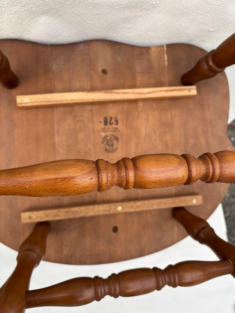 アンティークな飛騨産業 キツツキ ウィンザーチェアー　きれい　木製チェア　ラスト