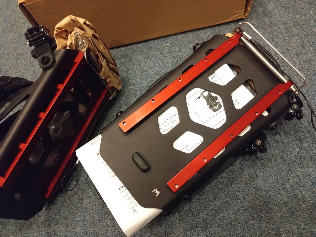 新品未使用☆VoileスプリットバインディングLightRailサイズM正規品