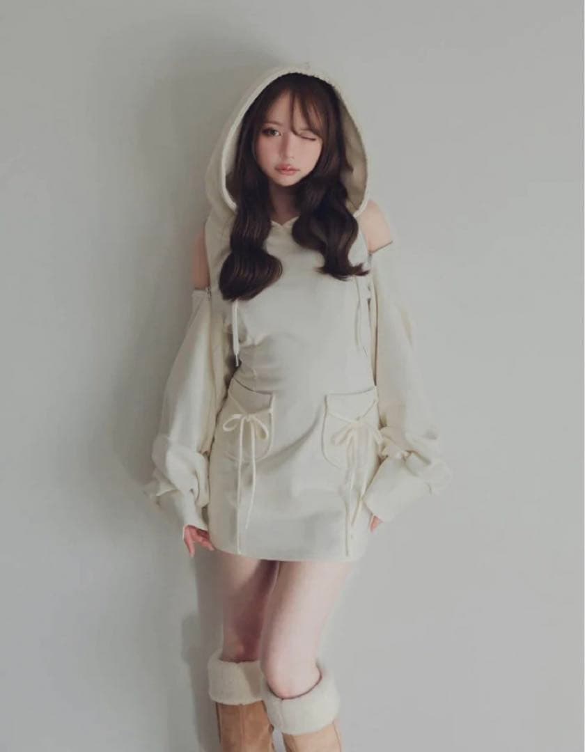 andmary】 Camilla mini dress アイボリー andmary Camila mini dress