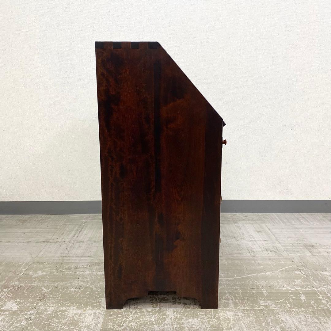 松本民芸家具 ライティングビューロー チェスト デスク 机 民藝 民芸家具 2