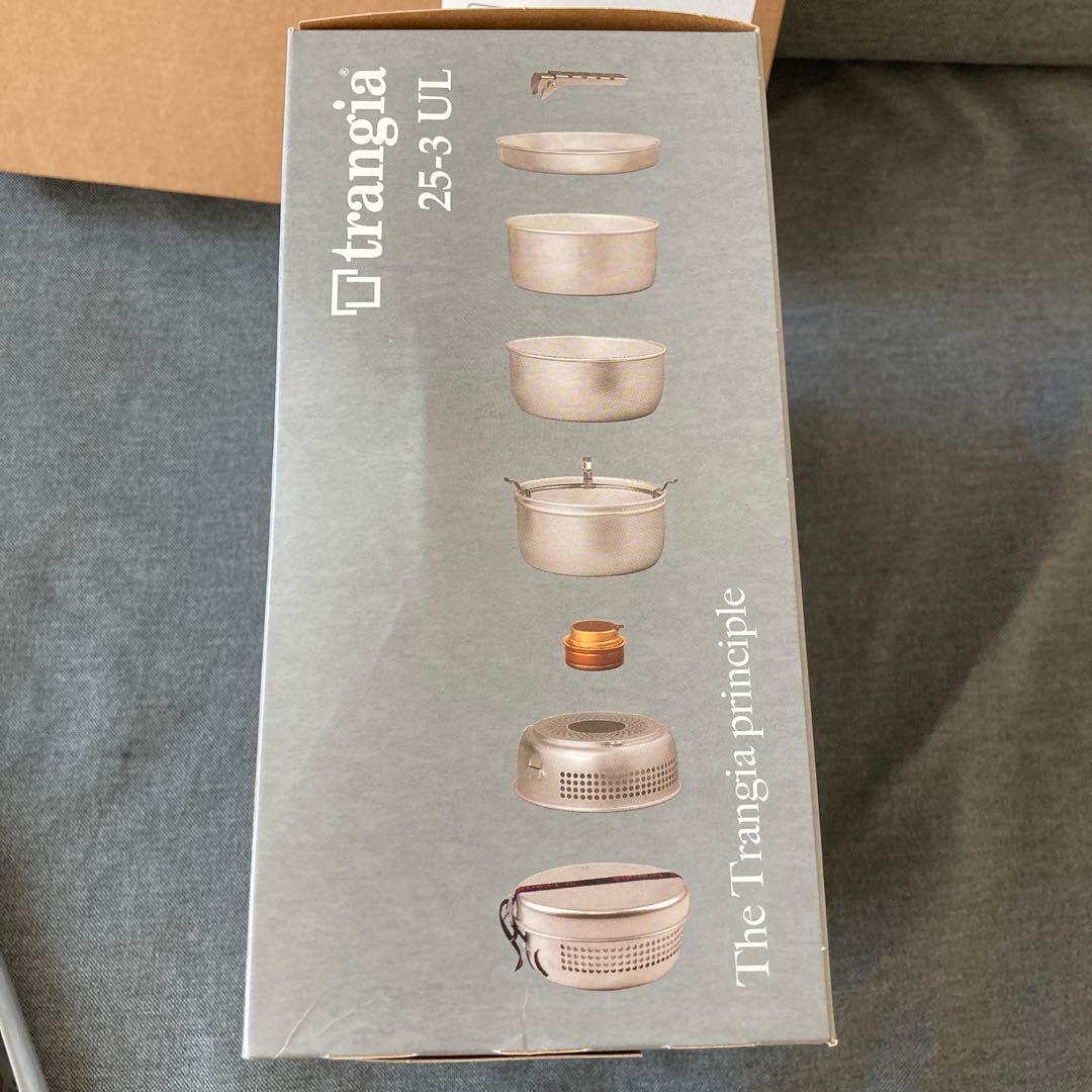 【新品未使用】trangia ストームクッカーLウルトラライト３点セット