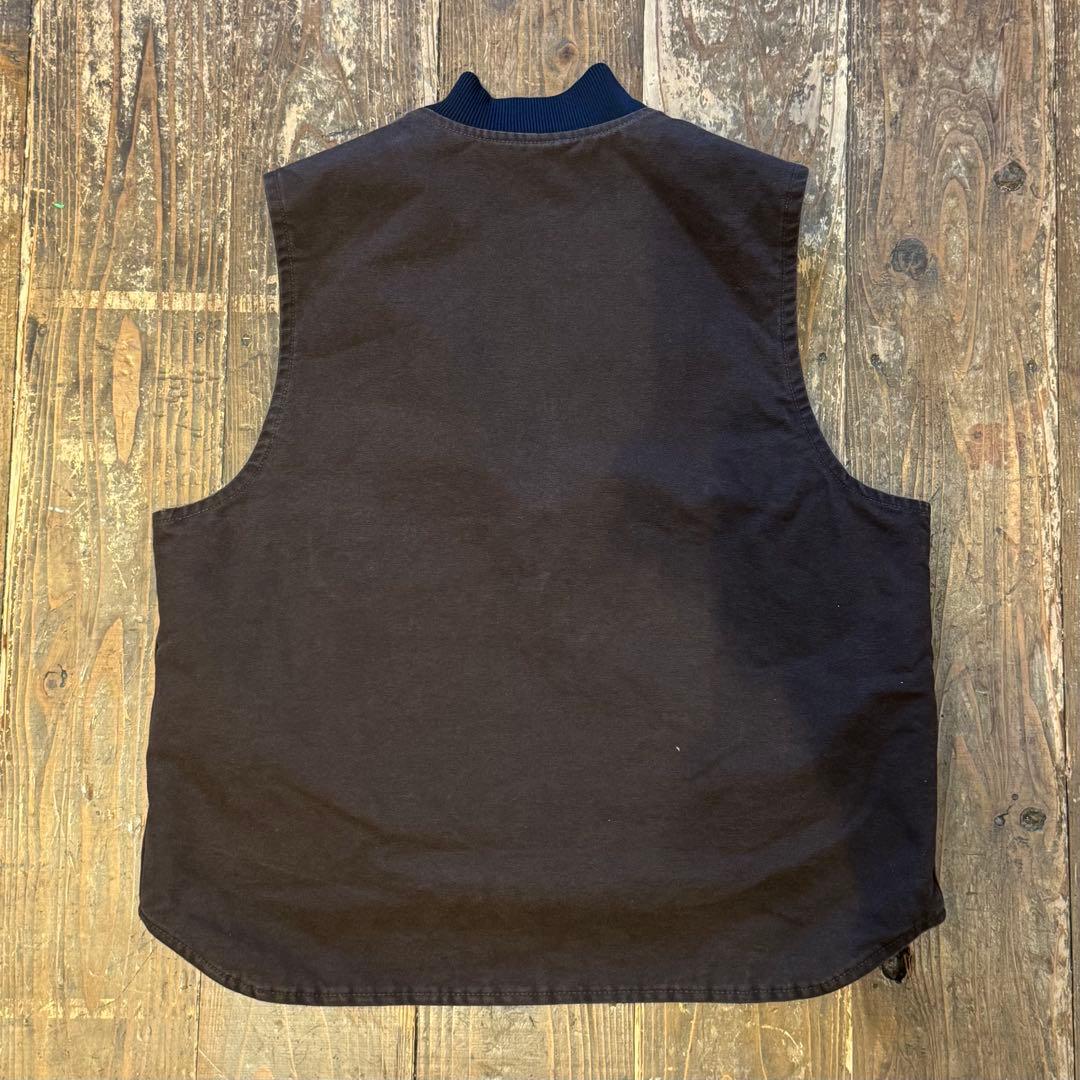 used Carhartt カーハート　ブラウン ベスト　Lサイズ