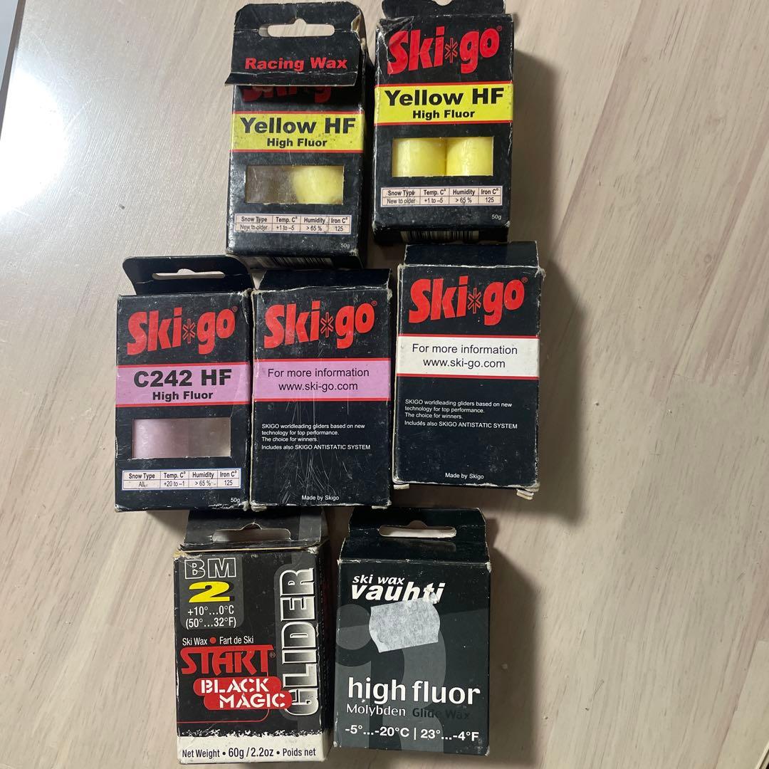 SkiGo 高フルオロワックスセット｜SWIX HF4 & HF4BW 高フルオロ