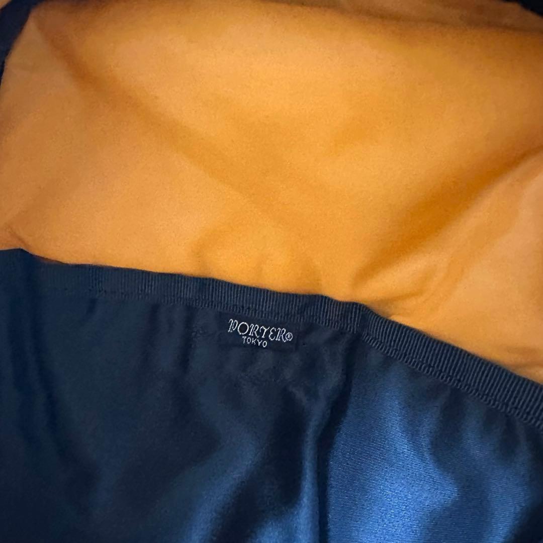 極美品ポーター　タンカー　リュック ブラック　ロゴ綺麗