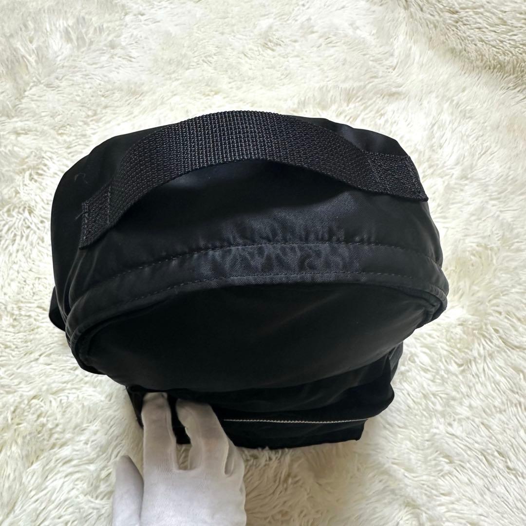 極美品ポーター　タンカー　リュック ブラック　ロゴ綺麗