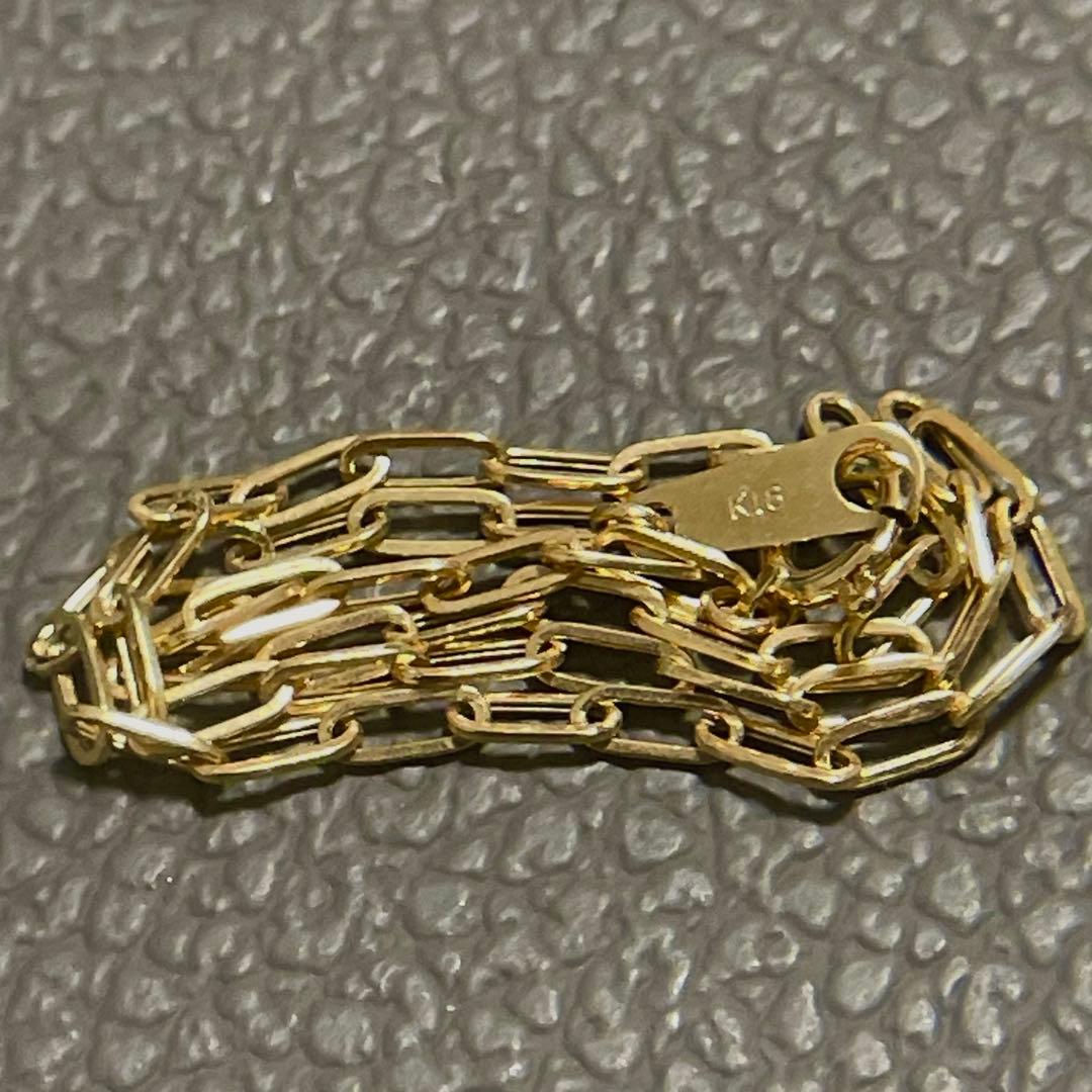み*り様 k18ブレスレット　クリップブレスレット　18金ブレスレット　ゴールド