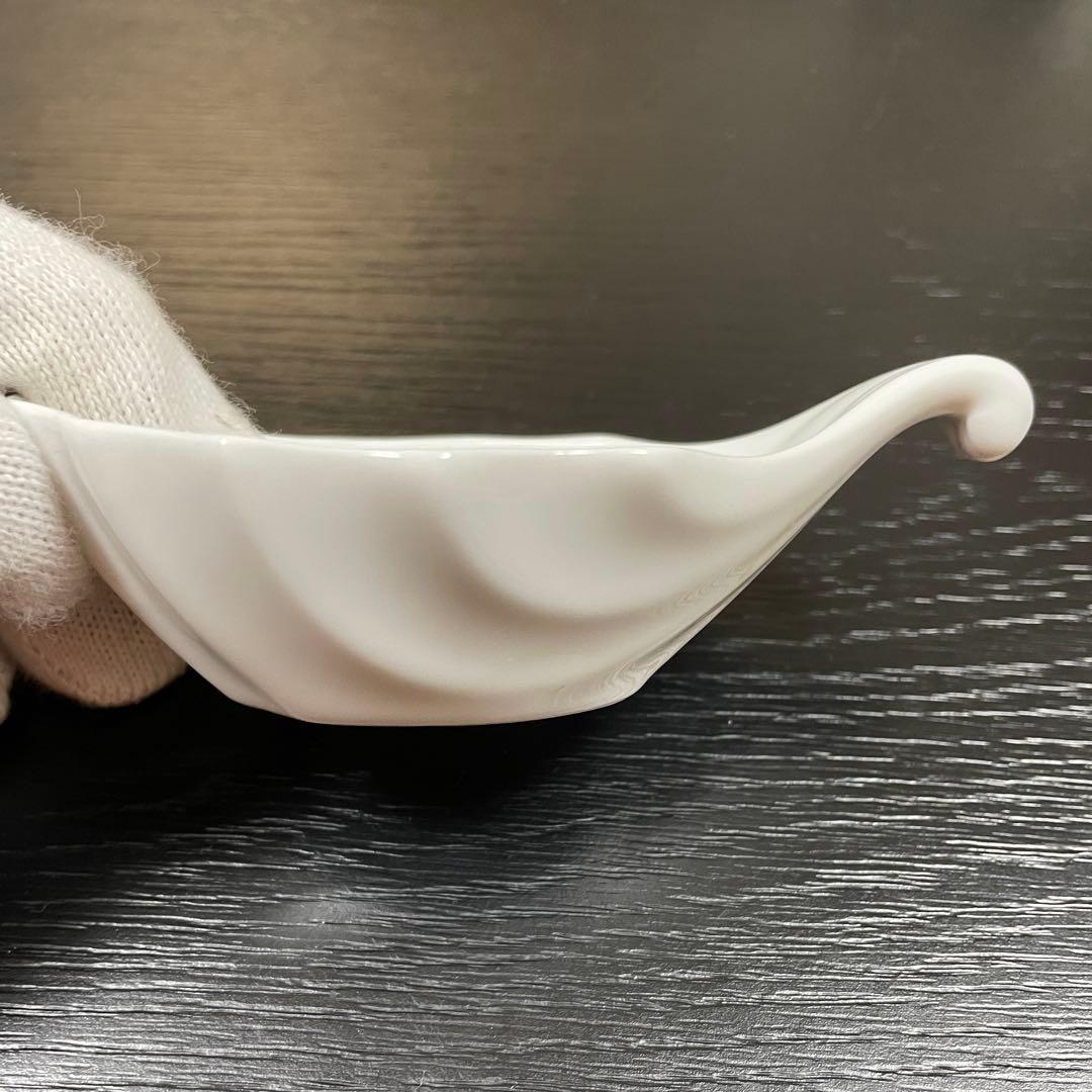 リチャードジノリ ベッキオホワイト リーフ型小皿 5個