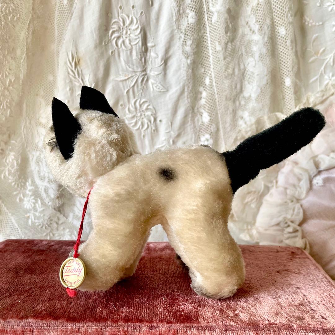 【レア】ハーマンテディオリジナル猫ぬいぐるみ　ドイツヴィンテージ　HERMANN
