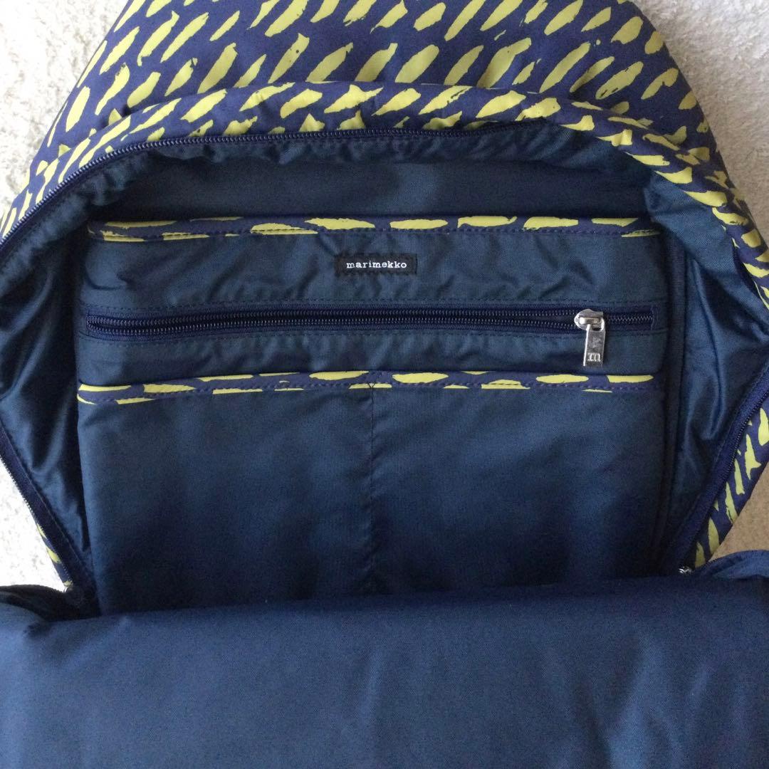 美品　marimekko マリメッコリュック　LOLLY Sukkula総柄