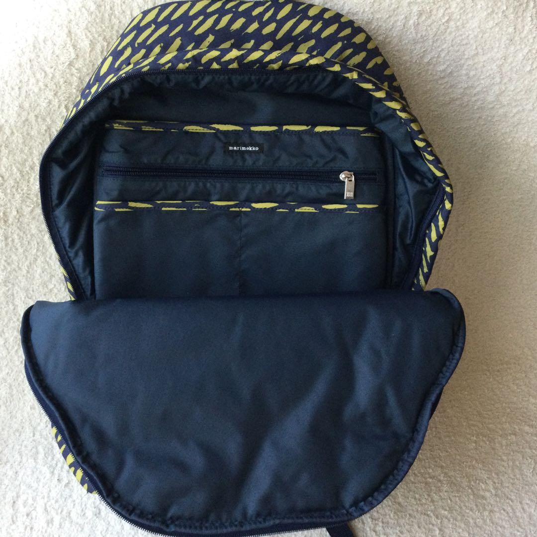 美品　marimekko マリメッコリュック　LOLLY Sukkula総柄