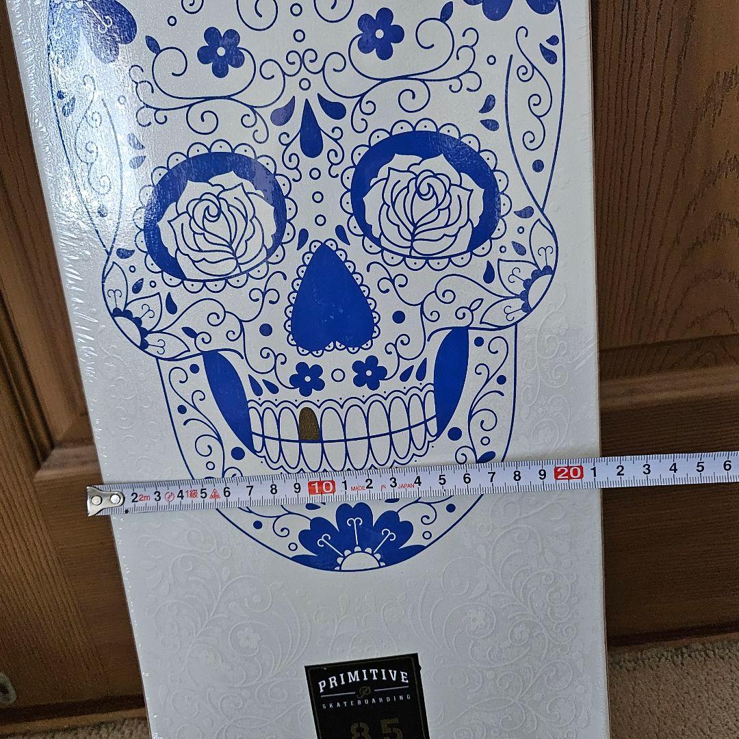 未使用primitive プリミティブ スケートボード デッキ 8.5 スカル