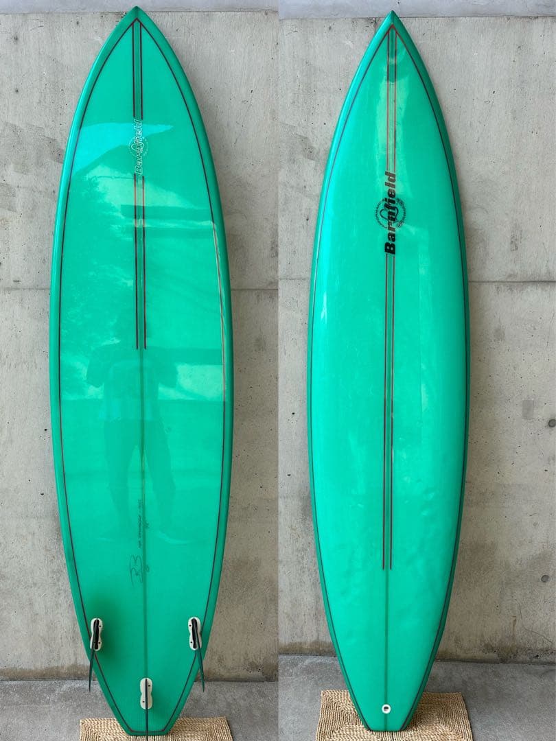 ビルバーンフィールド7'2\" セミガン ミッドレングス　希少レア　サーフボード
