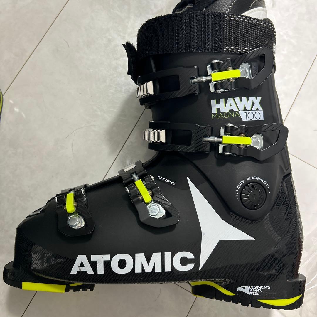 スキーブーツ、おまけでSWANSゴーグル