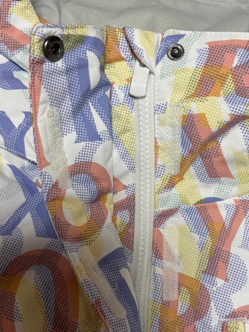 ✨新品未使用タグ付き✨ ROXY ロキシー フード付き スノーボードウェア 白Ｌ