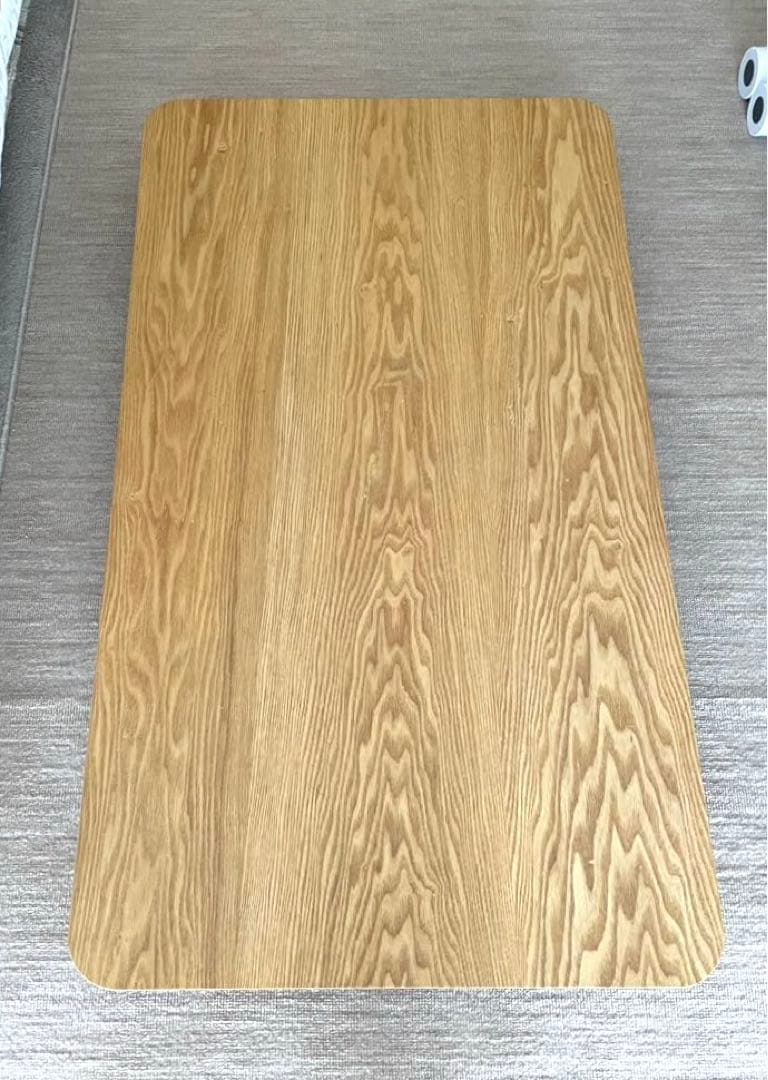 saya【美品】LOWYA ダイニングテーブル 昇降式 ナチュラルウッド