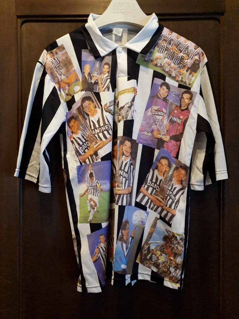 ユベントス スクデッド記念 94-95シーズン フォトシャツ 激レア イタリア製