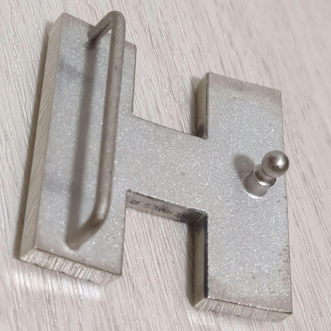 エルメスHバックルベルト　リバーシブル　ブラック/ライトブラウン　レディース