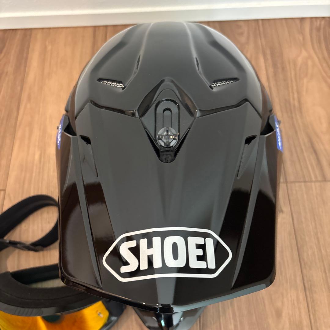 SHOEI VFX-WR ブラック ゴーグル付き