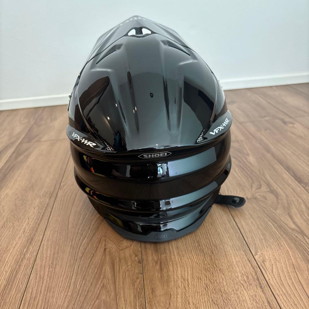 SHOEI VFX-WR ブラック ゴーグル付き