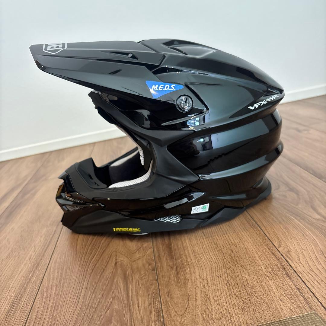 SHOEI VFX-WR ブラック ゴーグル付き