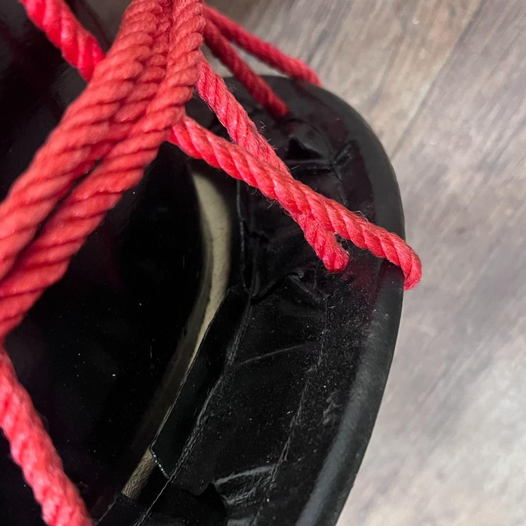 フォロー割【蔵出し】締め太鼓 牛革 和太鼓 バチ付 台付 平太鼓 入門用