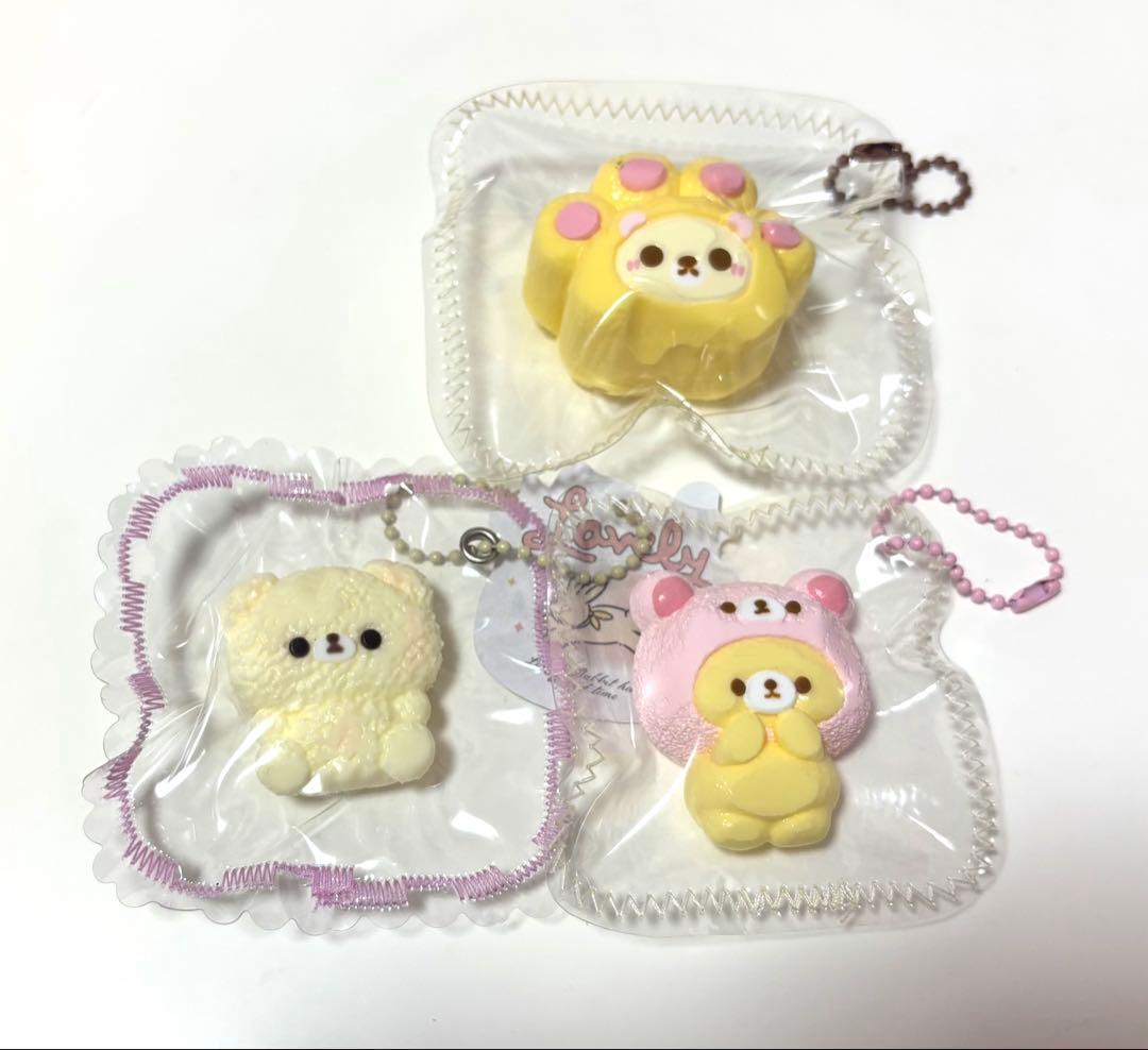 スクイーズ ミニ くま セット 捏捏 タバスクイーズ kikisquishy - メルカリ