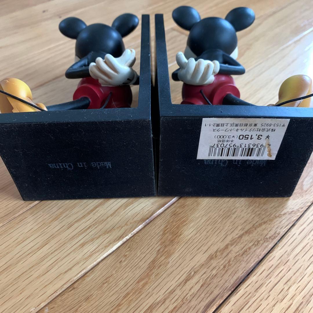 ディズニーストア ミッキーマウス ブックスタンド ブックエンド
