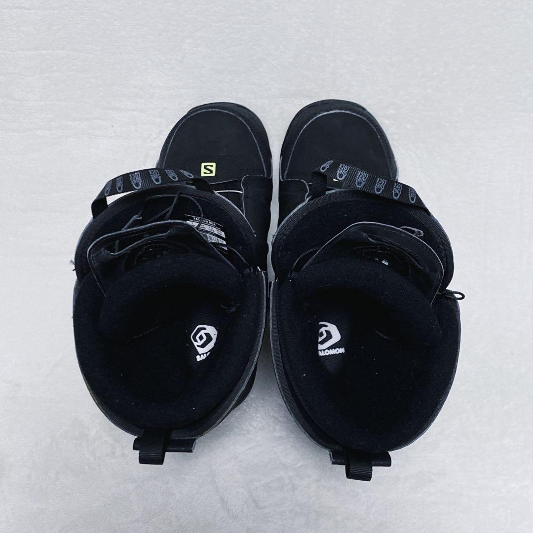 美品　サロモン　FACTION BOA　スノーボードブーツ　25.5cm　黒