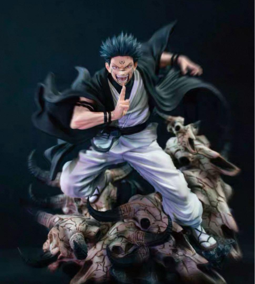 呪術廻戦 ガレージキット 両面宿儺 伏黒恵 レジン スタチュー