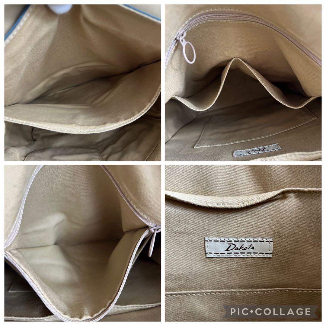 【美品✨ファレル】ダコタ リュック レザー 山羊革 A4可能 ダークグリーン