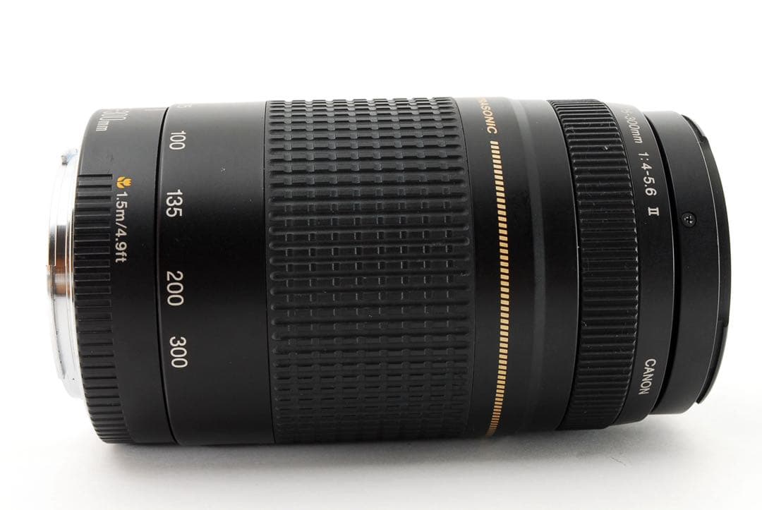 人気の望遠レンズ /フード付き/キヤノン/Canon EF75-300㎜