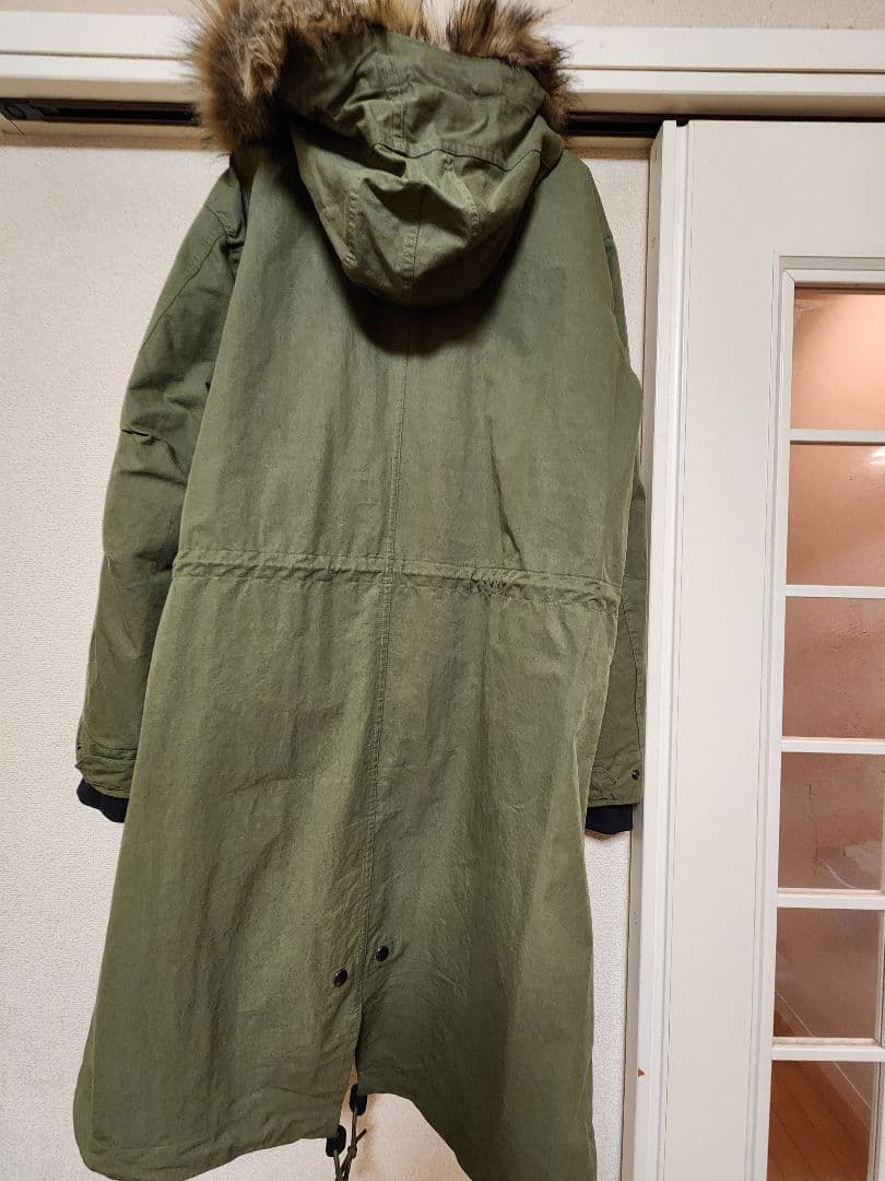 モン。Fred Perry オリーブ色 モッズコート