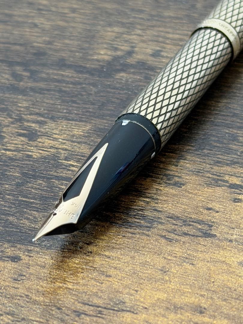 筆記確認&洗浄済　14金張　シェーファー インペリアル 万年筆 14金ゴールド