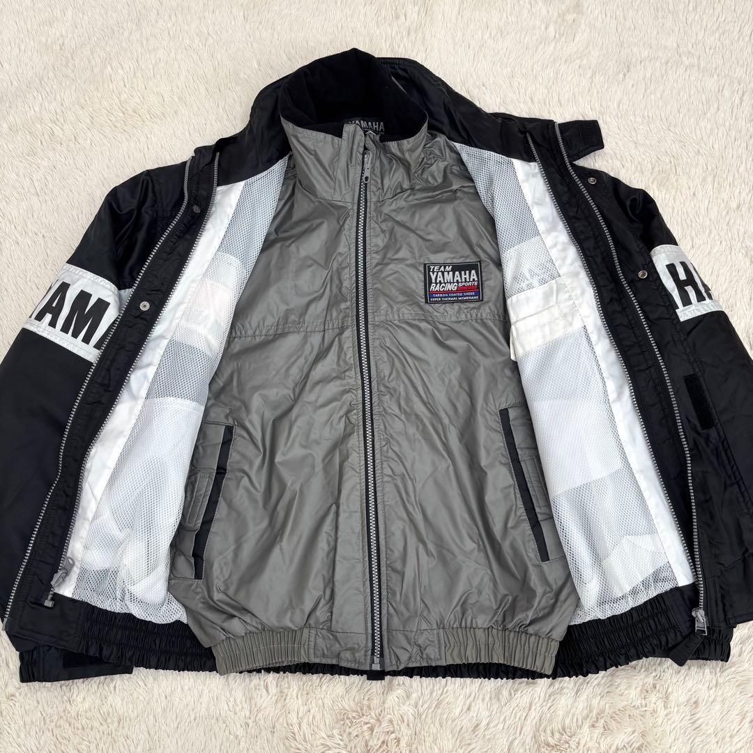 高配色 TEAM YAMAHA レーシングジャケット　2way 90s Lサイズ