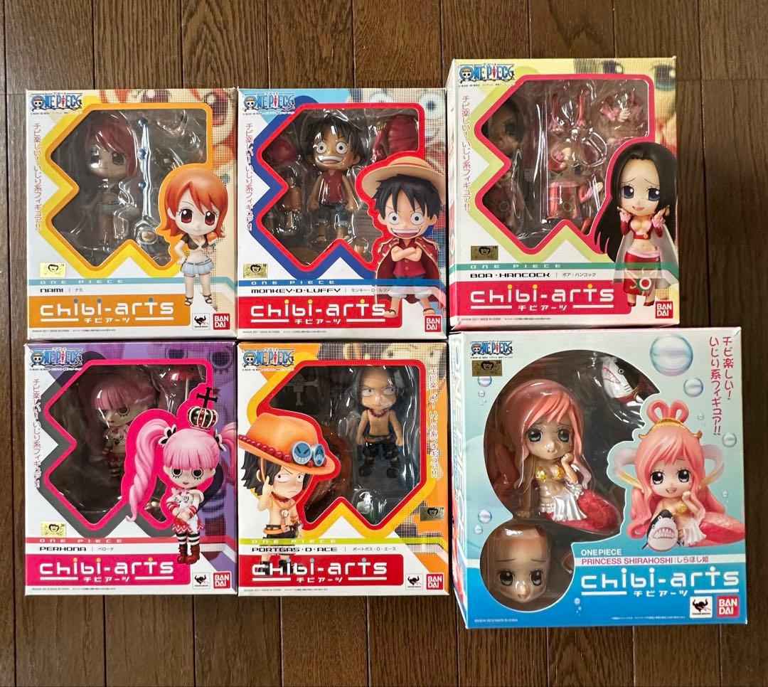 ONE PIECE フィギュア 6点セット chibi-arts