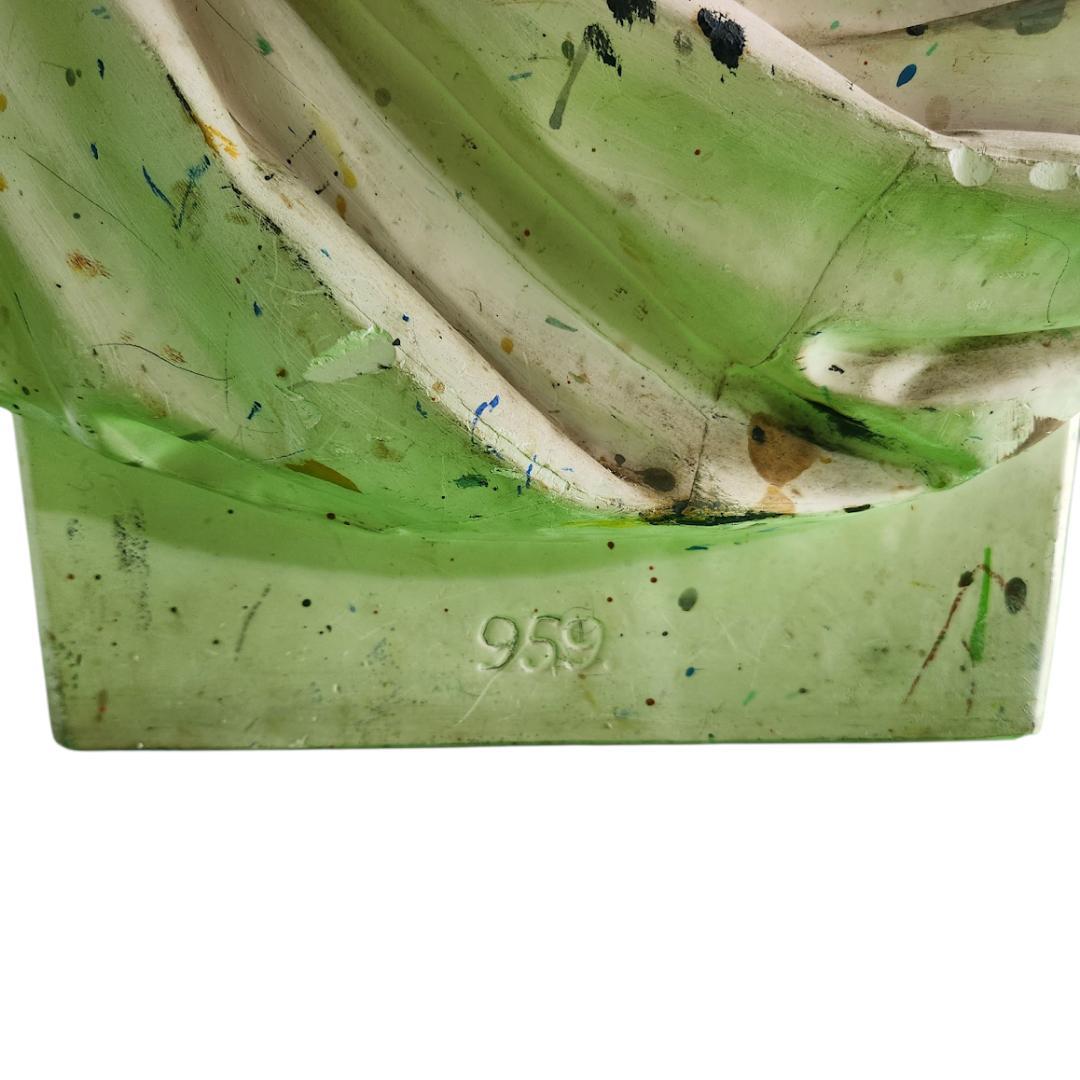 直接引渡限定　石膏像 ブルータス 胸像 デッサン 美術教材 インテリア 大型