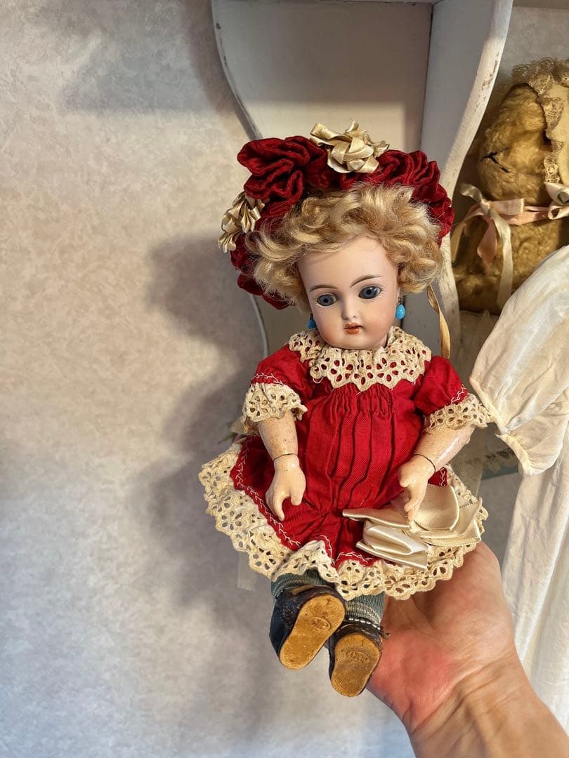 アンティークビスクドール ケストナー192 トランクセット