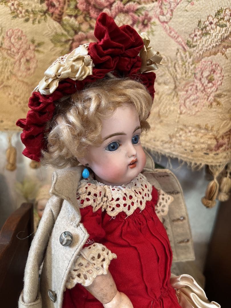 アンティークビスクドール ケストナー192 トランクセット