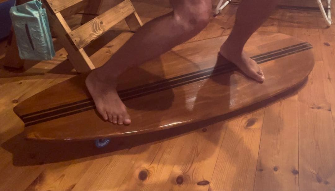 オーダーロングサーフスケート。インテリアオブジェにも！