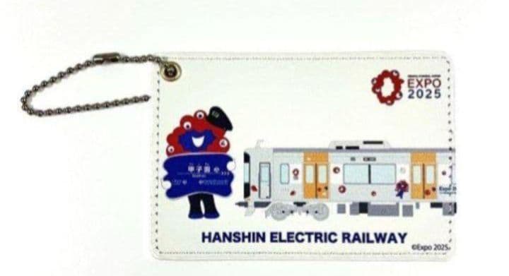 EXPO2025 ミャクミャク to 阪神電車 パスケース - メルカリ