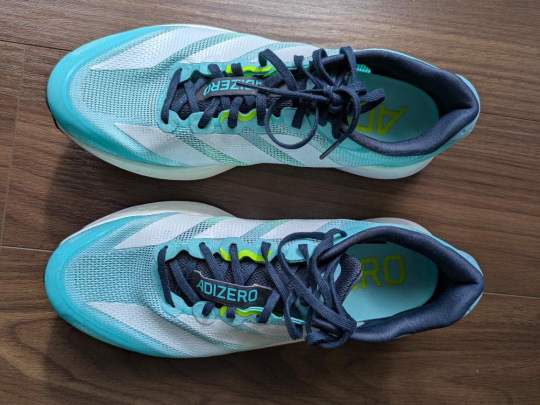 ADIZERO BOSTON13 メンズ 25.5センチ ターコイズ