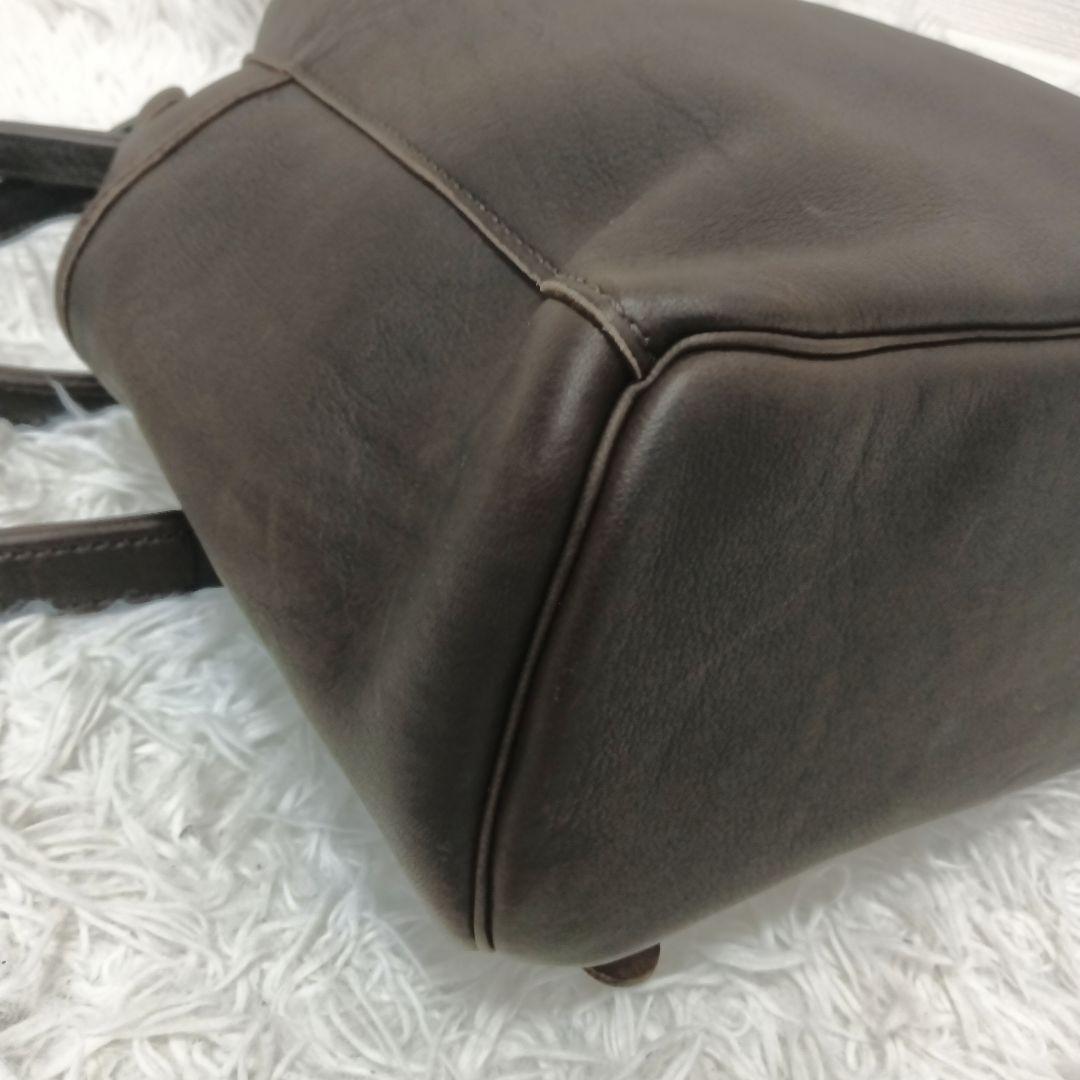 KAZINO 総手縫い　鹿革　2way　トートバック リュックサック