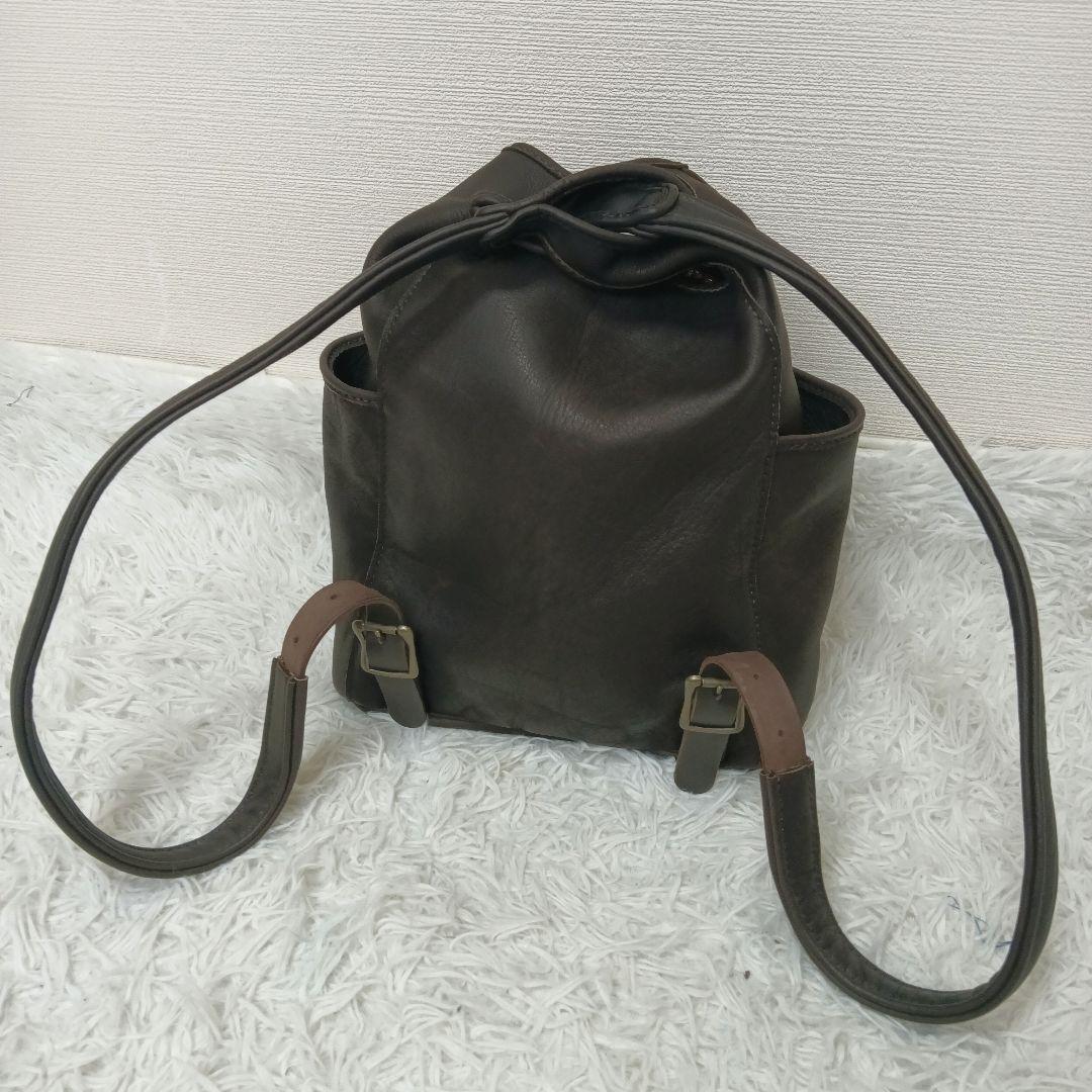 KAZINO 総手縫い　鹿革　2way　トートバック リュックサック