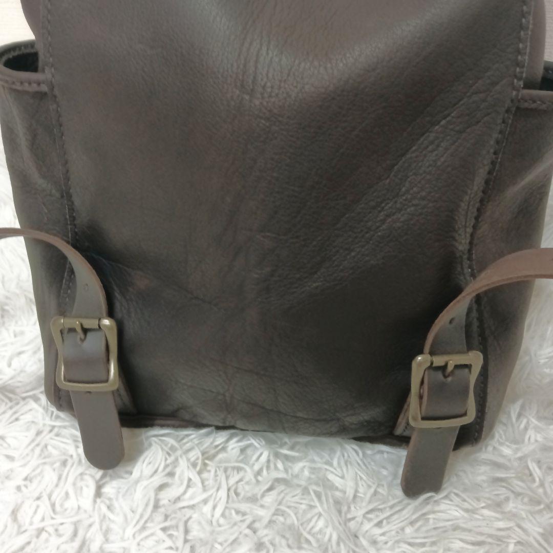 KAZINO 総手縫い　鹿革　2way　トートバック リュックサック